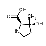 CAS#: 681236-64-6， (3R)-3-Hydroxy-3-methyl-D-proline