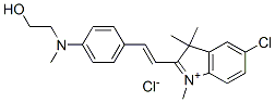 CAS#: 68134-36-1， 5-Chloro-2-[2-[4-[(2-Hydroxyethyl)Methylamino]Phenyl]Vinyl]-1,3,3-Trimethyl-3H-Indolium Chloride