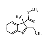CAS#: 681477-48-5， Methyl 2-ethyl-3-methyl-3H-indole-3-carboxylate