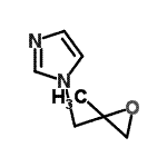 CAS#: 681483-41-0， 1-[(2-methyloxiran-2-yl)methyl]imidazole