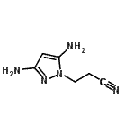 CAS#: 68176-10-3， 3-(3,5-Diamino-1H-pyrazol-1-yl)propanenitrile