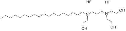 CAS#: 6818-37-7， Bis(Hydroxyethyl)-Aminopropyl-N-Hydroxyethyl-Octadecylamine Dihydrofluoride