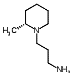 CAS#: 681847-93-8， 3-[(2R)-2-Methyl-1-piperidinyl]-1-propanamine