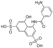 CAS#: 68189-31-1， 4-[(3-Aminobenzoyl)Amino]-5-Hydroxynaphthalene-2,7-Disulphonic Acid