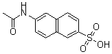 CAS 登录号：68189-32-2， 6-(乙酰氨基)-2-萘磺酸