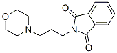 structure of CAS# 6820-95-7, N-(3-Morpholinopropyl)Phthalimide;2-(3-Morpholinopropyl)Isoindoline-1,3-Dione;2-(3-Morpholinopropyl)Isoindoline-1,3-Quinone;Oprea1_469769