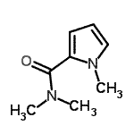 CAS#: 68204-57-9， N,N,1-Trimethyl-1H-pyrrole-2-carboxamide