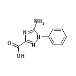 CAS#: 68207-58-9， 5-Amino-1-phenyl-1H-1,2,4-triazole-3-carboxylic acid