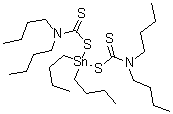 CAS#: 6821-94-9， Dibutylbis((dibutylthiocarbamoyl)thio)stannane