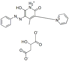 CAS#: 68214-59-5， 1',2'-Dihydro-6'-Hydroxy-4'-Methyl-2'-Oxo-5'-(Phenylazo)-1,3'-Bipyridinium Malate