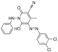 CAS#: 68214-63-1， 5-[(3,4-Dichlorophenyl)Azo]-1,2-Dihydro-6-Hydroxy-4-Methyl-2-Oxo-1-(Phenylamino)Nicotinonitrile