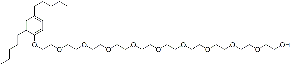 CAS#: 68214-68-6， 29-(2,4-Dipentylphenoxy)-3,6,9,12,15,18,21,24,27-Nonaoxanonacosanol