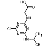 CAS#: 68228-20-6， N-[4-Chloro-6-(isopropylamino)-1,3,5-triazin-2-yl]glycine