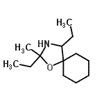 CAS#: 682321-47-7， 2,4-Diethyl-2-methyl-1-oxa-3-azaspiro[4.5]decane