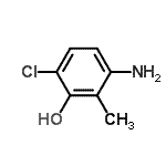 CAS#: 682352-59-6， 3-Amino-6-chloro-2-methylphenol