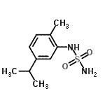 CAS#: 6825-29-2， N-(5-Isopropyl-2-Methylphenyl)Sulfuric Diamide