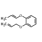 CAS#: 682772-50-5， 1-(Allyloxy)-2-[(1E)-1-propen-1-yloxy]benzene