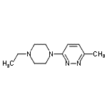 CAS#: 682779-97-1， 3-(4-Ethyl-1-piperazinyl)-6-methylpyridazine