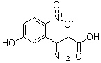 CAS#: 682803-59-4， 3-amino-3-(5-hydroxy-2-nitro-phenyl)propanoic acid