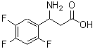 CAS 登录号：682803-77-6， 3-氨基-3-(2,4,5-三氟苯基)丙酸