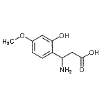 CAS#: 682803-94-7， 3-amino-3-(2-hydroxy-4-methoxy-phenyl)propanoic acid