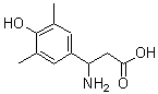 CAS 登录号：682803-99-2， 3-氨基-3-(4-羟基-3,5-二甲基-苯基)丙酸