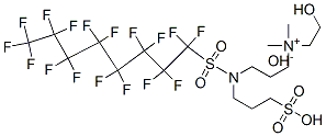 CAS#: 68298-11-3， [3-[[(Heptadecafluorooctyl)Sulphonyl](3-Sulphopropyl)Amino]Propyl](2-Hydroxyethyl)Dimethylammonium Hydroxide