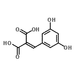 CAS#: 683214-08-6， (3,5-Dihydroxybenzylidene)malonic acid
