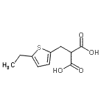 CAS#: 683215-52-3， [(5-Ethyl-2-thienyl)methyl]malonic acid