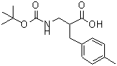 CAS 登录号：683218-94-2， 2-(4-甲基苄基)-3-({[(2-甲基-2-丙基)氧基]羰基}氨基)丙酸