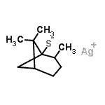 CAS#: 68365-86-6， Silver(1+) 2,6,6-trimethylbicyclo[3.1.1]heptane-1-thiolate