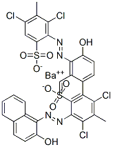 CAS#: 68368-36-5， Barium Bis[2,6-Dichloro-3-[(2-Hydroxy-1-Naphthyl)Azo]Toluene-4-Sulphonate]