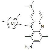 CAS 登录号:6837-45-2, 3-氨基-7-(二甲基氨基)-5-(2,4-二甲基苯基)-1,4-二甲基吩嗪鎓氯化物