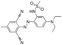 CAS#: 68385-96-6， N-[2-[(2,6-Dicyano-P-Tolyl)Azo]-5-(Diethylamino)Phenyl]Methanesulphonamide