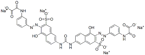 CAS#: 68400-33-9， Tetrasodium 2,2'-[Carbonylbis[Imino(1-Hydroxy-3-Sulphonato-6,2-Naphthalenediyl)Azo-3,1-Phenyleneimino]]Bis(2-Oxoacetate)