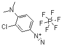 CAS#: 68400-43-1， 4-(Dimethylamino)-3-Chlorobenzenediazonium Hexafluorophosphate