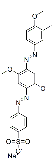 CAS#: 68444-09-7， Sodium 4-[[4-[(4-Ethoxy-M-Tolyl)Azo]-2,5-Dimethoxyphenyl]Azo]Benzenesulphonate