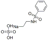 CAS 登录号：68460-04-8， 硫酸 2-[(苯磺酰基)氨基]乙基酯钠盐