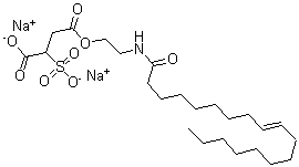 CAS#: 68479-64-1， 2-Sulfo-Butanedioicacid Mono[2-[[(9Z)-1-Oxo-9-Octadecen-1-Yl]Amino]Ethyl] Ester Sodiumsalt (1:2)