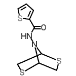 CAS#: 685117-80-0， N-(2,5-Dithia-7-azabicyclo[2.2.1]hept-7-yl)-2-thiophenecarboxamide