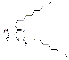 CAS#: 68516-83-6， Dodecanoic Acid 2-(Aminothioxomethyl)-2-(1-Oxododecyl) Hydrazide