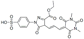 CAS#: 68541-06-0， 3-Ethyl 4,5-Dihydro-5-Oxo-1-(4-Sulphophenyl)-4-[3-(Tetrahydro-1,3-Dimethyl-2,4,6-Trioxo-5(2H)-Pyrimidinylidene)Prop-1-Enyl]-1H-Pyrazole-3-Carboxylate