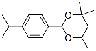 CAS#: 68555-33-9， 4,4,6-Trimethyl-2-[4-(1-Methylethyl)Phenyl]-1,3-Dioxane