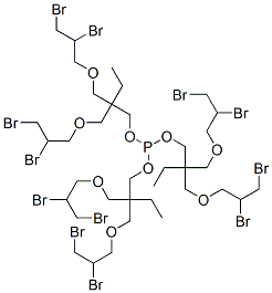 CAS#: 68555-85-1， Phosphorous Acid Tris[2,2-Bis[(2,3-Dibromopropoxy)Methyl]Butyl] Ester