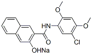 CAS#: 68556-12-7， Sodium N-(5-Chloro-2,4-Dimethoxyphenyl)-3-Hydroxynaphthalene-2-Carboxamidate