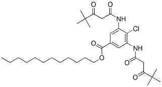 CAS#: 68588-50-1， Dodecyl 4-Chloro-3,5-Bis[(4,4-Dimethyl-1,3-Dioxopentyl)Amino]Benzoate