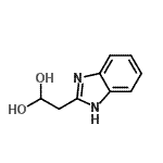 CAS#: 686254-83-1， 2-(1H-Benzimidazol-2-yl)-1,1-ethanediol