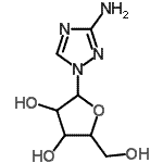 CAS#: 686299-18-3， 1-Pentofuranosyl-1H-1,2,4-triazol-3-amine