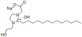 CAS 登录号：68647-45-0， 1-(羧甲基)-4,5-二氢-1(3)-(2-羟基乙基)-2-十三烷基-1H-咪唑鎓氢氧化钠