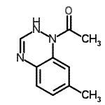 CAS#: 686701-11-1， 1-(7-Methyl-1,2,4-benzotriazin-1(2H)-yl)ethanone